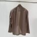 Women's Sophisticated French Single-Button Blazer Elegant Asymmetrical Front Long Sleeve Open Cardigan Style Loose Fit Jacket_ecoleips.com