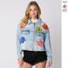 European And American Style Cross-Border Trade 2025 Spring Summer New Multi-Color Three-Dimensional Decoration Denim_ecoleips.com