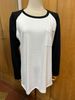 Verve 2025 Women's Round Neck Long Sleeve Patchwork T-Shirt Fashion Pocket Versatile Shirt_ecoleips.com