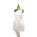 Sweet Elegant Off-Shoulder Ruffled Short Dress European American Style Irregular Pleats Women's Clothing Available Now_ecoleips.com