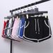 Women's Clothing New Loose Casual Large Size Student Running Elastic Waist Wide Leg Hot Pants Outer Wear_ecoleips.com