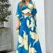 Women's Clothing New Print Temperament Commuting High Waist Sexy Fashion Casual Suit_ecoleips.com