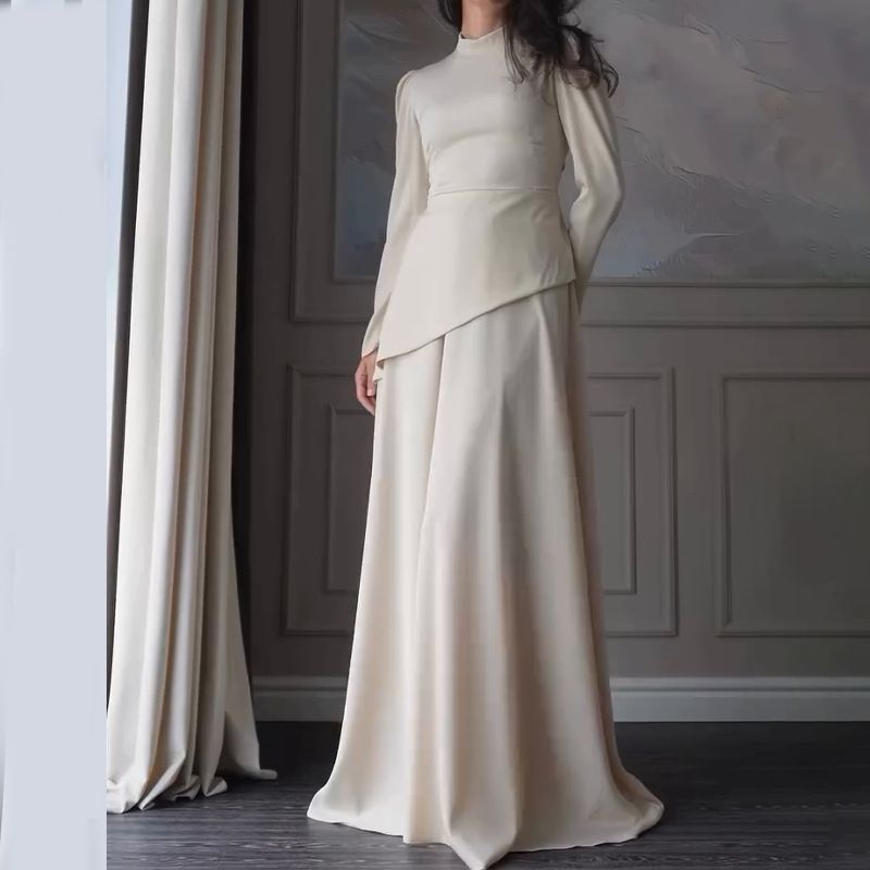 Women's Clothing Women's Elegant Style Patchwork Slim Fit Suit Dress For Fashionable Clothing For Formal & Casual For Women_ecoleips.com