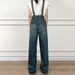 Zhizhi 2026 Spring New Versatile European And American Style Women's High-Waisted Youthful Workwear Straight-Leg_ecoleips.com