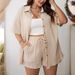 Women's Clothing Large Size Women's Clothing Summer New Fashion Two Piece Casual Suit_ecoleips.com