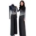 2025 Winter New Korean Style High-End Vintage Super Stylish Gradient Knit Sweater And Casual Pants Two-Piece Set_ecoleips.com