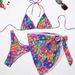 Women's Clothing Bikini Sexy Floral Three-piece Swimsuit_ecoleips.com