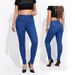 Women's Fleece Lined Skinny Jeans mid Rise Slim Fit Stretch Black Spring Autumn New Style_ecoleips.com