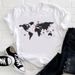 Cross-border Supply Of Plus-size Women's Clothing With Geometric Patterns And Short Sleeves_ecoleips.com