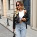 Biker Chic PU Jacket – Cropped Faux Leather Moto Coat With Asymmetric Zip & Lapel Collar (S-5XL, Wrinkle-Free, Black, Streetwear Essential For Women)_ecoleips.com