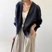 Japanese-style Vintage Linen Long-sleeve Shirt For Women, Summer High-end Luxury Ramie Sunscreen Cardigan Jacket Top_ecoleips.com