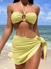 Verve 2024 New Swimwear Three-Piece Set Two-Piece Sexy Swimsuit Bikini For Women_ecoleips.com