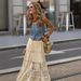 Women's Clothing New Lace Lace Hollow Knitted Skirt_ecoleips.com