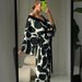 Aria Basics European American 2026 Spring/Summer New Loose And Comfortable Printed Long-Sleeve Robe, Exclusively For Women's Home_ecoleips.com