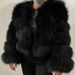 Women's Clothing Cross Border Faux Fur Coat Stitching Imitation Women's Winter Coat Spot_ecoleips.com