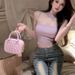 Sweet And Spicy Girl Mesh High-End Dopamine Camisole Women, Summer Pure Desire Sexy Short Top For Layering Or Outerwear_ecoleips.com