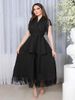 Women's Clothing Wearsexy Tassel Lace Banquet Evening Dress_ecoleips.com