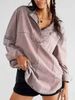 Women’s Clothing Denim Jacket New Long Sleeved Jacket V Neck Fashion Design Casual Jacket_ecoleips.com