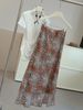 Retro Gold Leopard Print Midi Skirt High End Slimming Fishtail A-Line Flowing Bodycon Long Skirt for New Summer Style Women_ecoleips.com