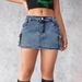 Women’s Clothing New Denim Skirt Women's Summer Retro Elastic Slim Workwear Pocket Short Skirt_ecoleips.com
