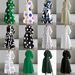 Women's Clothing New Commuting Fashion Collar Long Sleeves Elastic Waist Large Swing Dress_ecoleips.com