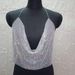 European And American Cross-border New Foreign Trade Erotic Chain Rhinestone Sexy Backless Metal Vest NH109_ecoleips.com