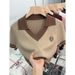 Women's Clothing Unique Style Sweet Hot Girl Short Collar Sweater Top Design Niche Short Sleeved Shirt Female Summer_ecoleips.com
