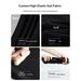 Black Flared Suit For Women New Autumn Winter Fleece High Waist Slim Fit Petite Casual Plus Size Bell Bottom Pants_ecoleips.com