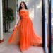 Women’s Clothing new big swing sexy long skirt shawl two piece banquet evening dress_ecoleips.com