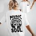 Women's Casual Round Neck Short Sleeve T-Shirt Multi-Color American Style Simple Fashionable Sports Top Solid Loose Printed_ecoleips.com