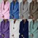 Women's Fleece Hoodie & Jogger Set - Streetwear Casual Outfit For Spring, Soft & Comfortable Two-Piece Lounge Wear_ecoleips.com