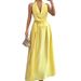 Women's Clothing Elegant French Style Women's Halter Neck Dress European American Style Spring Summer For Formal & Casual_ecoleips.com