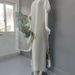 Abaya Summer Long Dress Muslim Silk Kaftan Beachwear Plus Size Women's Two-Piece Set_ecoleips.com