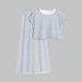 Women's Summer Casual Wide Leg Pants Vest Set Striped Color Blocked Hollowed Out Fashion_ecoleips.com