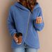 Women’s Fleece-Lined Zip-Up Hoodie – Oversized Long-Sleeve Pullover With Cozy Sherpa Lining (Gray, Blue, Pink, Orange, S-XXXL)_ecoleips.com