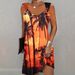 European And American Women's Clothing 2025 Summer New Sleeveless Round-neck Vintage Print Waist-cinching_ecoleips.com