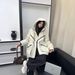 girl European Style Down Parka For Women 2025 Winter New Heavy-duty Zipper Decoration Large Pocket Mid-length Trench Coat_ecoleips.com