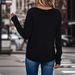, , Autumn Cross-border New Product: European And American Women's Plus-size Loose-fitting Elegant_ecoleips.com