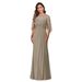 Elegant Lace & Sequin Cocktail Dress, A-Line Mid-Length Formal Gown For Wedding Guest, Party, Evening Occasions_ecoleips.com