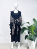 Women's Clothing Plus Size Clothes Pleated Print Cape Sleeveless Vest Two Piece Set Summer Thin Polyester Beach Style Casual Dress_ecoleips.com