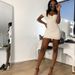 Women Fashion‑Forward Dress Featuring Sexy Deep V‑Neckline, Romantic Puff Sleeves & Modern Stylish Silhouette_ecoleips.com