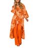 In-stock 23 Spring/Summer European And American Cross-border Women's Clothing Printed Long-sleeve Pullover_ecoleips.com