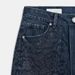 Women's High-Waisted Rhinestone Jeans – Loose Fit Straight Leg Denim Pants (S-XXL, Blue)_ecoleips.com