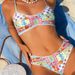 Women's Clothing Sexy Bikini Split Swimsuit Hot Style Bikini Small Floral Sling_ecoleips.com