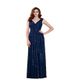 Women's Clothing Evening Dress V Neck Sexy Slim Long Sequined Dress_ecoleips.com