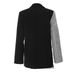 2025s 25 New Splicing Irregular Cut Small Suit Jacket Top For Women 1778_ecoleips.com