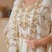 Modest Abaya Dress Women's Clothing Middle East Style Sequin Two Piece Robe Dress Polyester_ecoleips.com