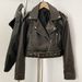 "Women's PU Faux Leather Belted Jacket – Chic Cropped Biker Style For Everyday Edge"_ecoleips.com
