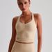 Solid Color Sports Tank Top Women Fitness Bra TightsCross Back Gym Clothe Underwear Yoga Vest High Impact Shockproof Chest Pad_ecoleips.com