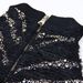 2025 Summer New Heavy Rhinestone Vest + Black Wide-Leg Pants Elegant Commuter High-Waist Flared Trousers_ecoleips.com